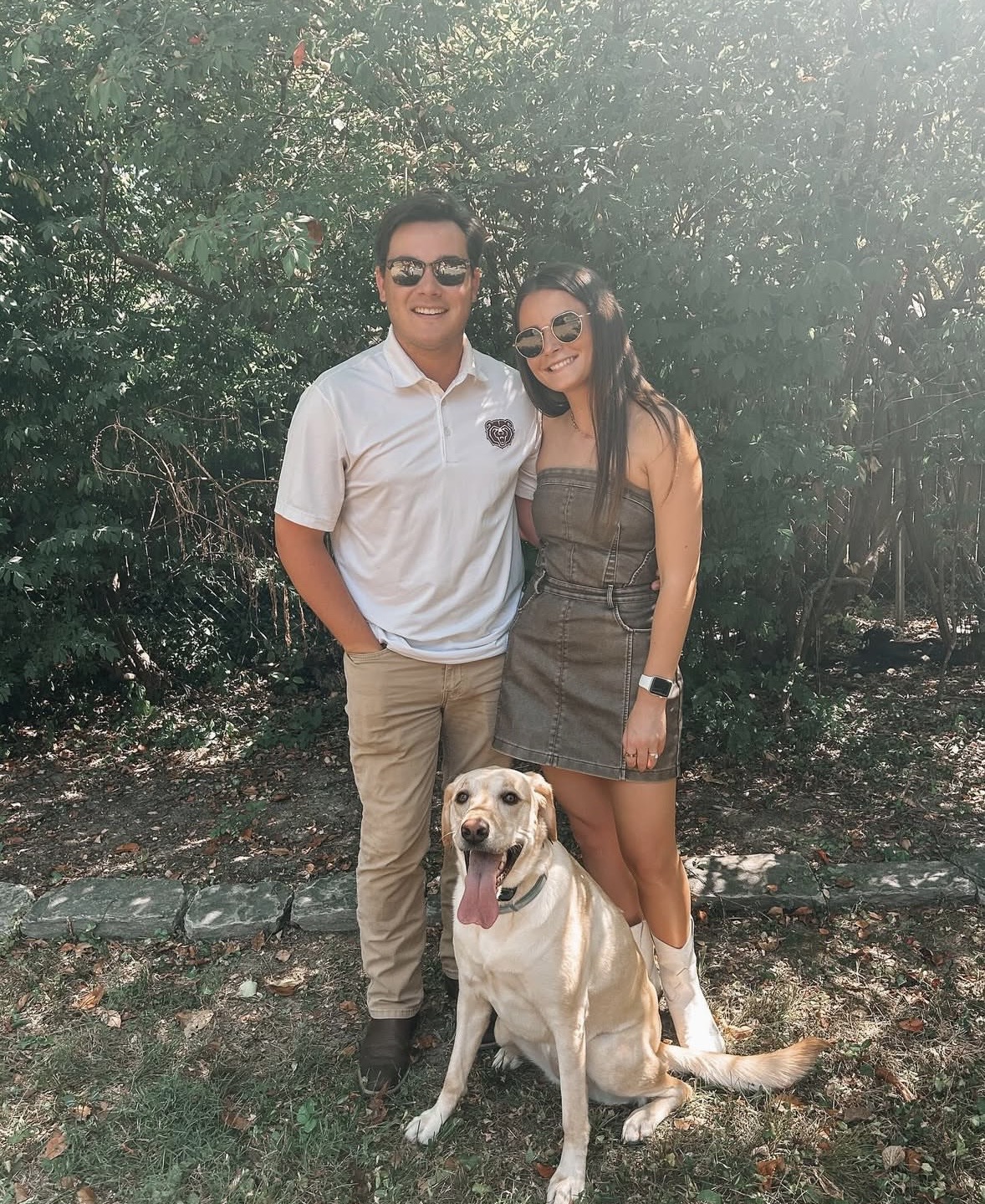 Max spends most of his time with his wife Callie, and dog Finn.